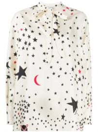 Valentino star-print Blouse - Farfetch at Farfetch