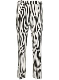 Valentino zebra-print Tailored Trousers - at Farfetch