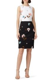 Valerie 2 Tone Dress by Lauren Ralph Lauren Rent the Runway at Rent the Runway