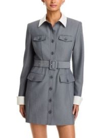 Valerie Long Sleeve Collared Button Front Dress at Bloomingdales