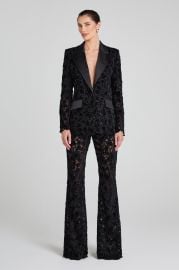 Valia Black Pants NADINE MERABI at Nadine Merabi