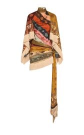 Valiant Fringed Silk Mini Dress at Moda Operandi