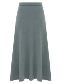 Valiant Wool Midi Skirt at Zimmermann