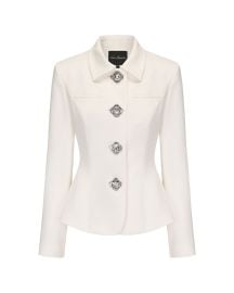 Vanessa Blazer White Nana Jacqueline at Nana Jacqueline