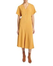 Vanessa Bruno Ariana Short Sleeve Midi Dress at Bloomingdales