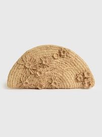 Vanessa Bruno Raffia Clutch 14290 Saint Bernard at St. Bernard