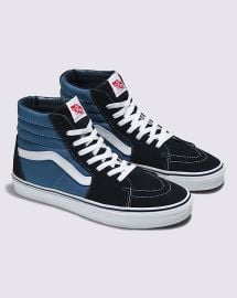 Vans Sk8-Hi Navy Classics Shoe at Vans