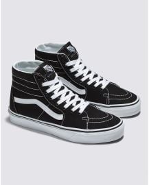 Vans Sk8-Hi Tapered Canvas BlackTrue White Shoe Vans at Vans