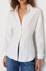 Vanta Stretch Poplin Button-Up Shirt at Nordstrom