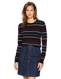 Variety Stripe Cashmere Shirley Sweater at Amazon