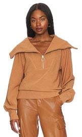 Varley Vine Half Zip Jacket In Rye at Revolve
