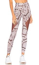 Varley Walnut Legging in Blush Snake from Revolve com at Revolve