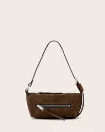 Vega Suede Mini Bag FANGO BROWN | ALLSAINTS US at All Saints