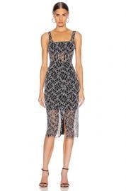 Vein Lace Corset Dress at Forward