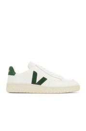 Veja V 12 Sneaker in White Cyprus at Revolve