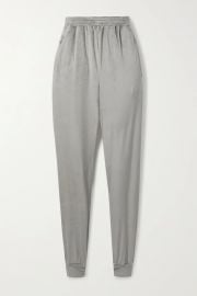 Velour track pants at Net a Porter