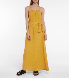 Velvet - Celesta linen maxi dress at Mytheresa