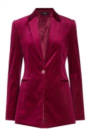 Velvet Blazer by Theory at Stylebop