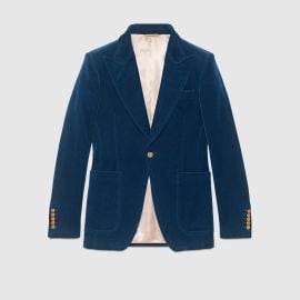 Velvet Formal Jacket by Gucci at Gucci