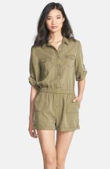 Velvet Heart and39Erinand39 Roll Sleeve Romper at Nordstrom