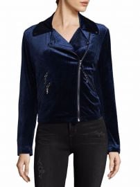 Velvet Moto Jacket by Bagatelle at Saks Off 5th