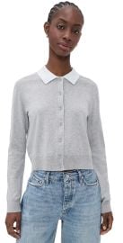 Velvet Riven Cardigan Heather Grey M at Shopbop