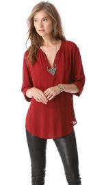 Velvet Rosie Luxe Challis Tunic at Shopbop