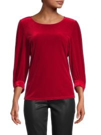 Velvet Top at Saks Off 5th