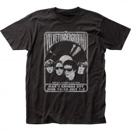 Velvet Underground Velvet Vinyl T-Shirt at BandmerchUSA