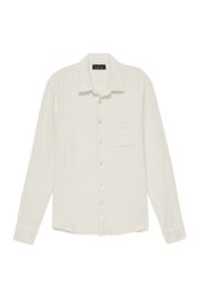 Velvet by Garaham Spencer Elton Cotton Gauze Button up Shirt in Linen at Velvet