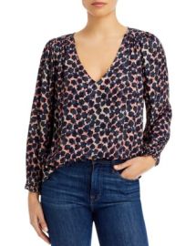 Velvet by Graham  Spencer Hadlee Printed Top   Bloomingdales at Bloomingdales