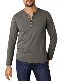 Velvet by Graham  Spencer Velvet Alvaro Long Sleeve Henley   Bloomingdales at Bloomingdales