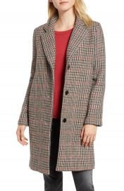 Velvet by Graham  amp  Spencer Houndstooth Car Coat   Nordstrom at Nordstrom