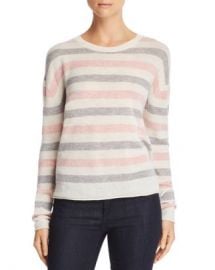 Velvet by Graham  amp  Spencer Striped Crewneck Sweater - 100  Exclusive  Women - Bloomingdale s at Bloomingdales