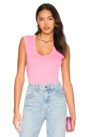 Velvet by Graham Spencer Estina Top in Candy at Revolve