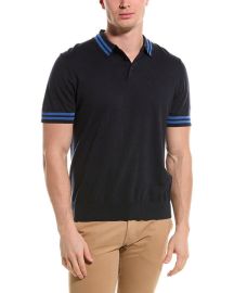 Velvet by Graham Spencer Hogan Linen-blend Polo Shirt Shop Premium Outlets at Shop Simon