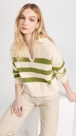 Velvet by Graham Spencer Lucie Striped Sweater at Shopbop