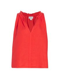 Velvet by Graham Spencer Zoey Tank in Crimson at Saks Fifth Avenue