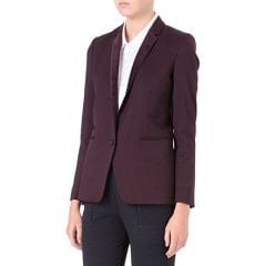 Velvet lapel blazer by The Kooples at Selfridges