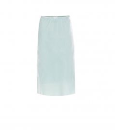 Velvet midi skirt at Mytheresa