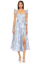 Vera Corset Midi Dress at Revolve