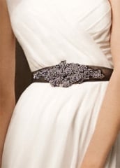 Vera Wang Crystal Sash at David's Bridal