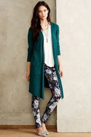 Vergennes Chevron Cardigan at Anthropologie