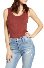 Vero Moda Rib Tank at Nordstrom