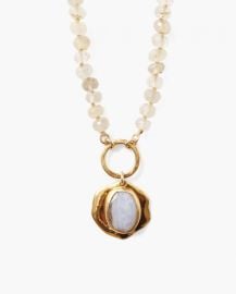 Verona Chalcedony Necklace at Chan Luu