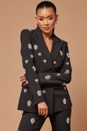 Verona Embellished Jacket Fashion Nova at Fashion Nova