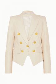 Veronica Beard - Cooke leather blazer at Net A Porter