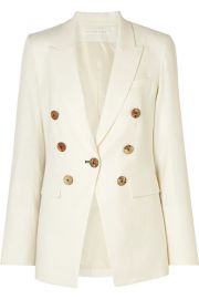 Veronica Beard - Gaya Dickey linen-blend blazer at Net A Porter