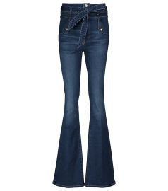 Veronica Beard - Giselle high-rise flared jeans at Mytheresa