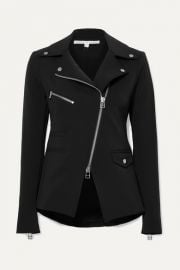 Veronica Beard - Hadley stretch-crepe biker jacket at Net A Porter